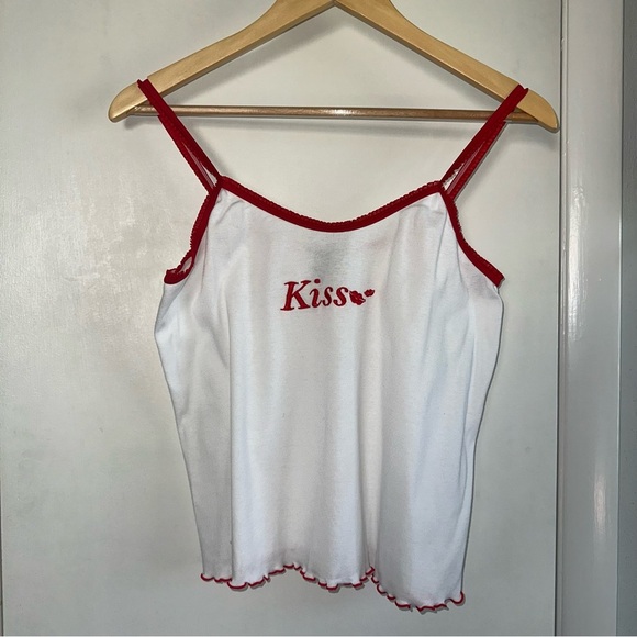 Eyeshadow Tops - Y2K Eyeshadow Kiss Cami. XL.